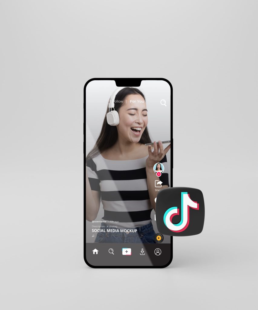 tiktok ad on iphone